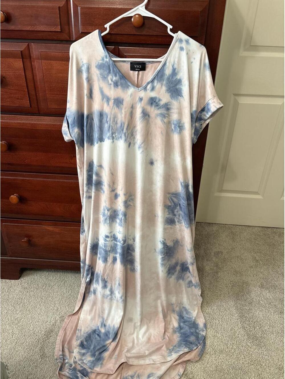 VICI Women's Multi and Blue Dress